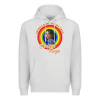 Dove Grey Things There's Something Stranger Premium Hoodie - maiPhamDesign