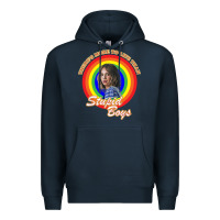Navy Things There's Something Stranger Premium Hoodie - maiPhamDesign