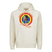 Oatmeal Heather Things There's Something Stranger Premium Hoodie - maiPhamDesign