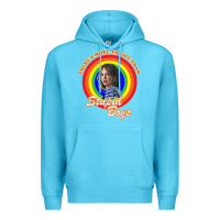 Ocean Blue Things There's Something Stranger Premium Hoodie - maiPhamDesign