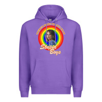 Purple Things There's Something Stranger Premium Hoodie - maiPhamDesign