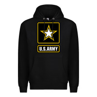 Black Army strong Classic Premium Hoodie - maiPhamDesign