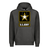 Charcoal Heather Army strong Classic Premium Hoodie - maiPhamDesign