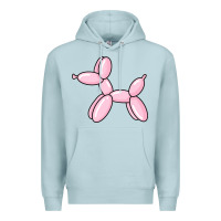 Blue Mist balloon dog pink Premium Hoodie - maiPhamDesign