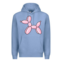 Colony Blue balloon dog pink Premium Hoodie - maiPhamDesign