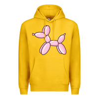 Lemon balloon dog pink Premium Hoodie - maiPhamDesign