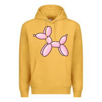 Mustard balloon dog pink Premium Hoodie - maiPhamDesign