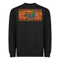 Black i teach au some kids license plate Heavyweight Sweatshirt - Artiststas