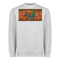 Heather Grey i teach au some kids license plate Heavyweight Sweatshirt - Artiststas