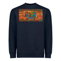 Navy i teach au some kids license plate Heavyweight Sweatshirt - Artiststas