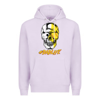 Lilac Dad life Sugar Skull for Soccer Softball Halloween Costume Premium Hoodie - maiPhamDesign