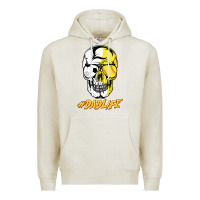 Oatmeal Heather Dad life Sugar Skull for Soccer Softball Halloween Costume Premium Hoodie - maiPhamDesign
