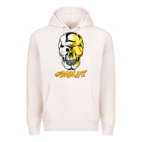 Pale Pink Dad life Sugar Skull for Soccer Softball Halloween Costume Premium Hoodie - maiPhamDesign
