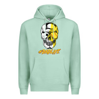 Seafoam Dad life Sugar Skull for Soccer Softball Halloween Costume Premium Hoodie - maiPhamDesign
