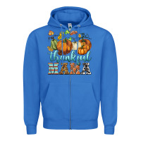 True Royal thankful mama Zipper Hoodie - BarkalooDesign