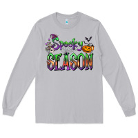 Moon Dust Halloween Spooky Season Long Sleeve Tee - FaDigitalArtStudio