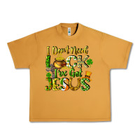 Peanut Butter I don't need luck i've got Jesus Urban Heavy Tee - CowGirlArtShop