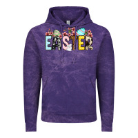 Cloud Purple Western Easter Vintage Hoodie - OliviaCreatesArt