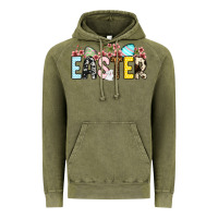 Vintage Olive Western Easter Vintage Hoodie - OliviaCreatesArt