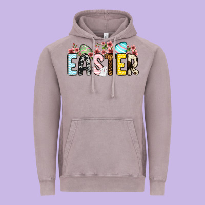 Western Easter Vintage Hoodie Designed By Oliviacreatesart