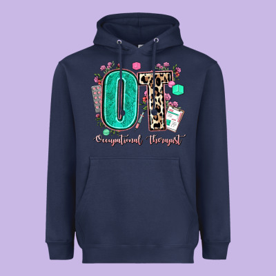 Ot Occupational Therapist Heavyweight Hoodie Designed By Adodesignshop