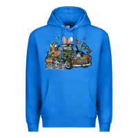 True Royal Happy Easter Premium Hoodie - CowhideDigitalArt