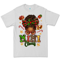 Dove Grey mimi claus afro messy bun Premium Tee - texasbilliewilder