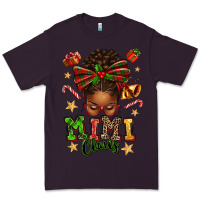 Plum mimi claus afro messy bun Premium Tee - texasbilliewilder