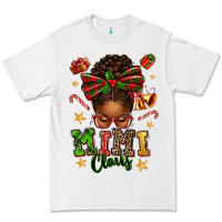 White mimi claus afro messy bun Premium Tee - texasbilliewilder