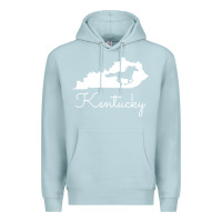 Blue Mist Kentucky Horse Map State , best gift, costume, halloween, xmas, christ Premium Hoodie - maiPhamDesign