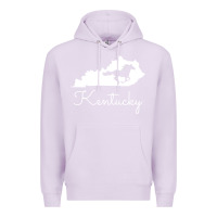 Lilac Kentucky Horse Map State , best gift, costume, halloween, xmas, christ Premium Hoodie - maiPhamDesign