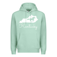 Seafoam Kentucky Horse Map State , best gift, costume, halloween, xmas, christ Premium Hoodie - maiPhamDesign