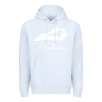 White Kentucky Horse Map State , best gift, costume, halloween, xmas, christ Premium Hoodie - maiPhamDesign