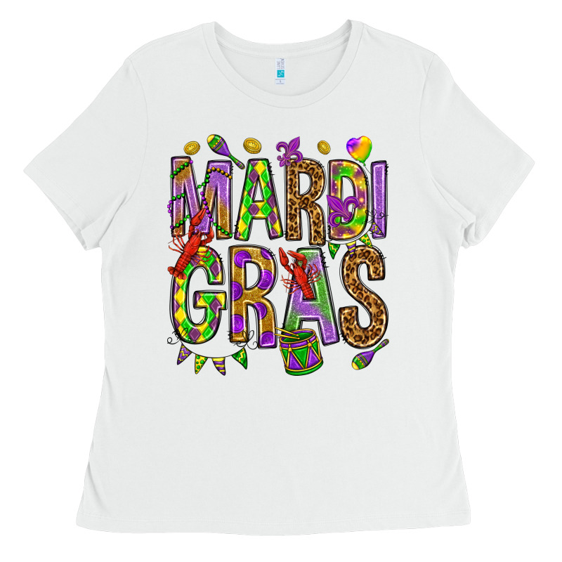 Mardi Gras Ladies Tee by HowdyJamesFarm | Teevron