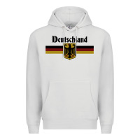 Dove Grey DEUTSCHLAND Germany Flag Coat of Arms Eagle Banner Vintage , best gift Premium Hoodie - maiPhamDesign