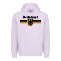 Lilac DEUTSCHLAND Germany Flag Coat of Arms Eagle Banner Vintage , best gift Premium Hoodie - maiPhamDesign