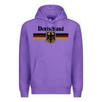 Purple DEUTSCHLAND Germany Flag Coat of Arms Eagle Banner Vintage , best gift Premium Hoodie - maiPhamDesign