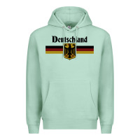 Seafoam DEUTSCHLAND Germany Flag Coat of Arms Eagle Banner Vintage , best gift Premium Hoodie - maiPhamDesign