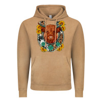 Western Leopard Cowhide Cow Horseshoe Vintage Hoodie | Teevron