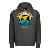 Charcoal Heather Catalina mixer wine , best gift, costume, halloween, xmas, christmas,  Premium Hoodie - maiPhamDesign