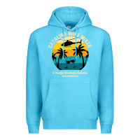 Ocean Blue Catalina mixer wine , best gift, costume, halloween, xmas, christmas,  Premium Hoodie - maiPhamDesign