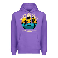 Purple Catalina mixer wine , best gift, costume, halloween, xmas, christmas,  Premium Hoodie - maiPhamDesign