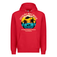 Red Catalina mixer wine , best gift, costume, halloween, xmas, christmas,  Premium Hoodie - maiPhamDesign