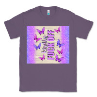 Lavender kindly fuck off Classic Tee - TumblerDesignByShophia