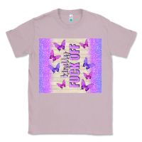 Lilac kindly fuck off Classic Tee - TumblerDesignByShophia