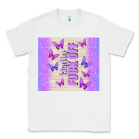 White kindly fuck off Classic Tee - TumblerDesignByShophia