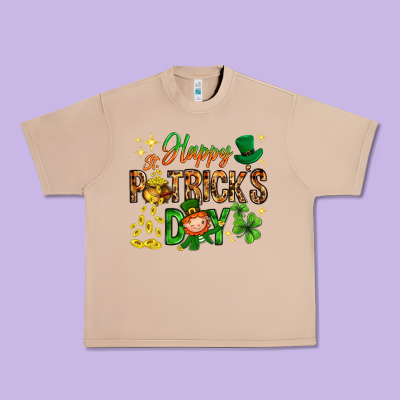 Happy St. Patrick's Day Urban Heavy Tee Designed By Howdyjamesfarm
