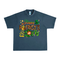 Midnight Navy Happy St. Patrick's Day Urban Heavy Tee - HowdyJamesFarm