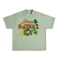 Oil Green Happy St. Patrick's Day Urban Heavy Tee - HowdyJamesFarm