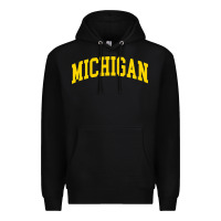Black Michigan - Throwback Design - Classic , best gift, costume, halloween, Premium Hoodie - maiPhamDesign